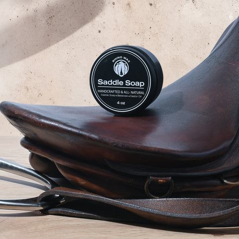Saddle Soap for Leather Cleaning - 100% All Natural (4oz) Saddle Soap for Leather Cleaning - 100% All Natural (4oz)