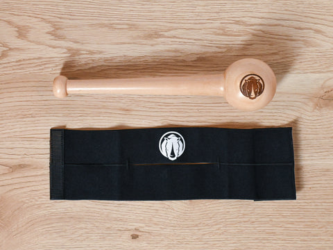 Baseball Glove Basic Break In Kit - Baseball Mallet and Glove Wrap Baseball Glove Basic Break In Kit - Baseball Mallet and Glove Wrap