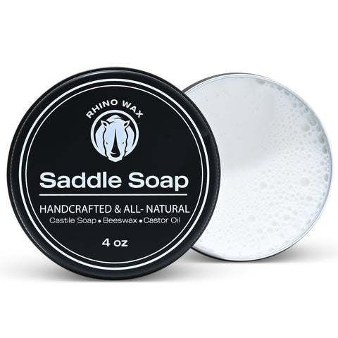 Saddle Soap for Leather Cleaning - 100% All Natural (4oz) Saddle Soap for Leather Cleaning - 100% All Natural (4oz)