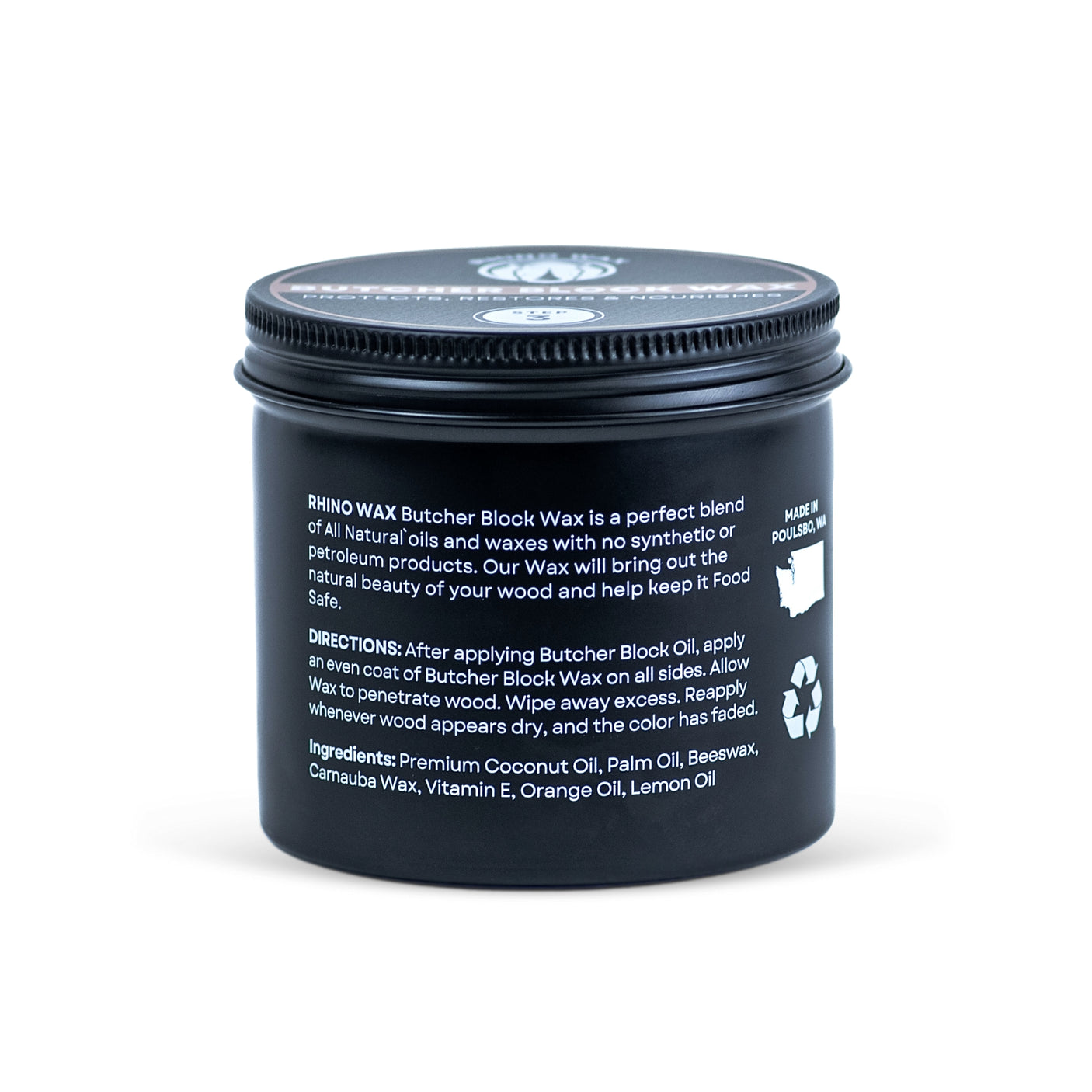 Butcher Block Wax - 8oz