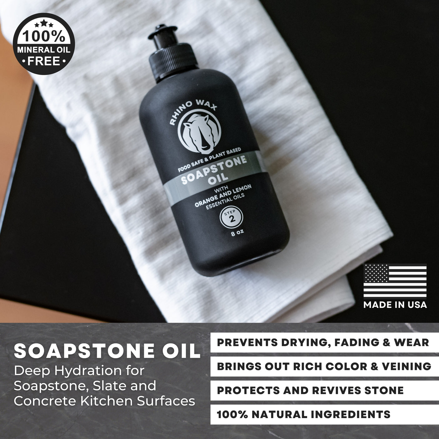Soapstone Oil - 8oz