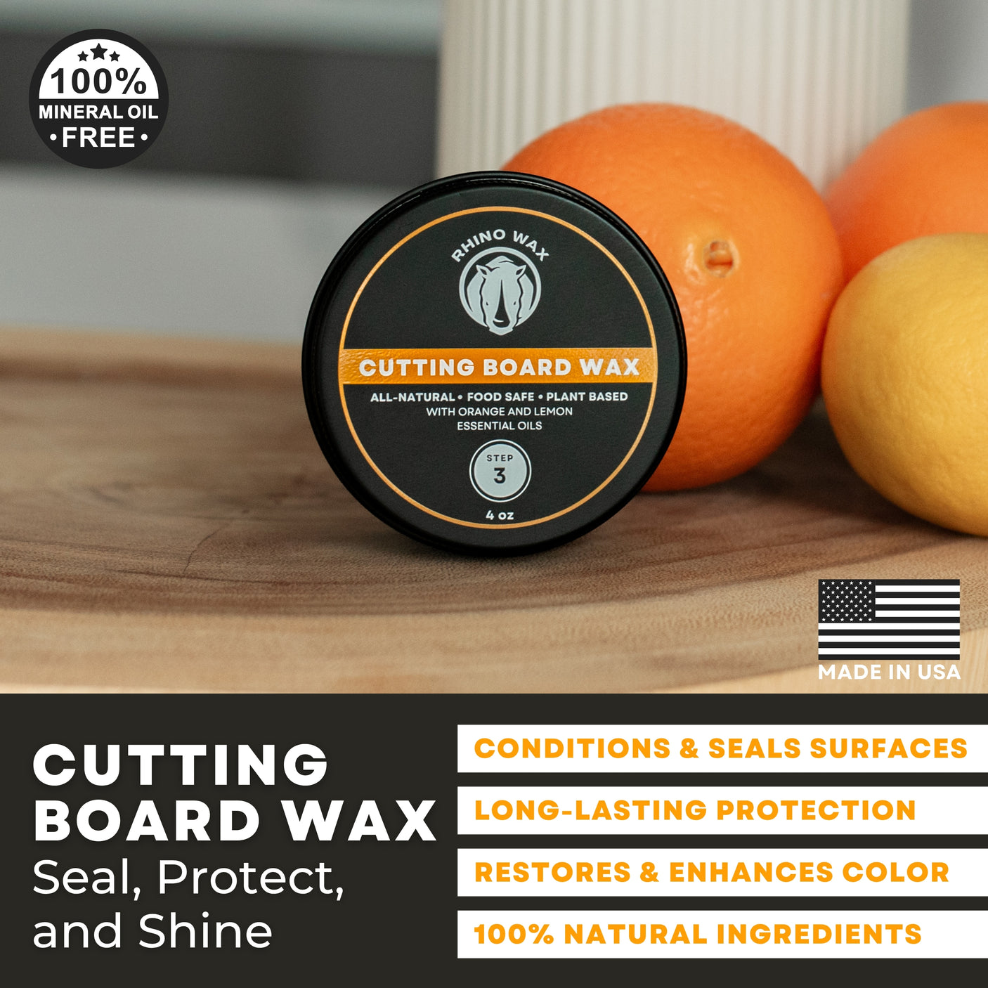 Cutting Board Wax - 4oz