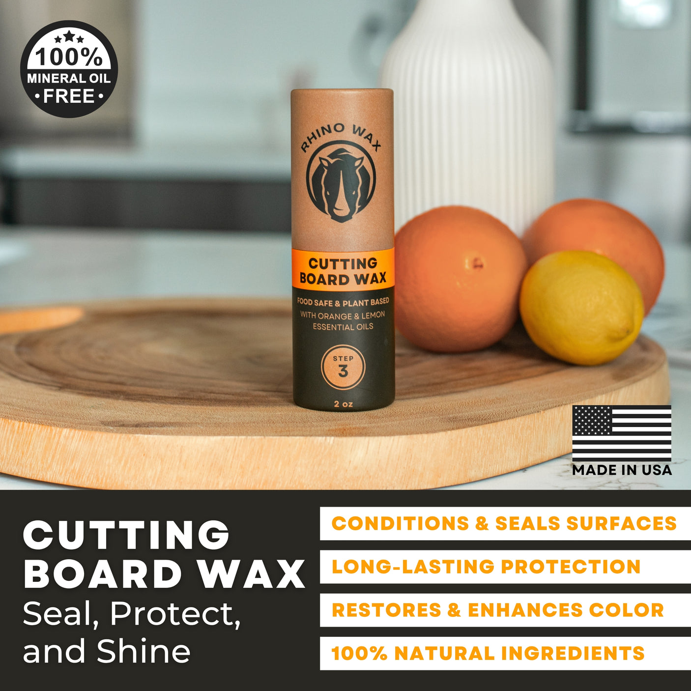 Cutting Board Wax - 2oz