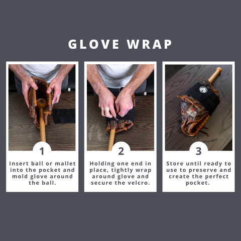 Baseball Glove Wrap With Velcro Baseball Glove Wrap With Velcro