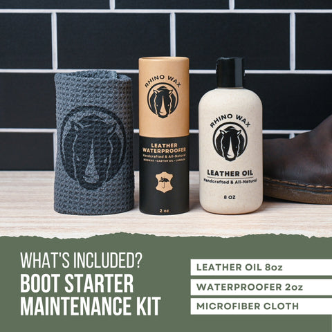 Leather Boot Care Starter Kit