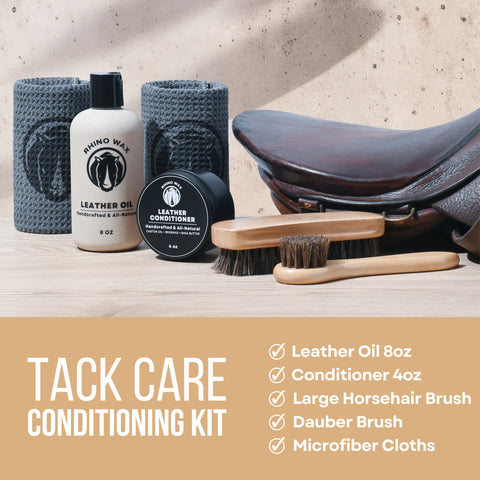 Leather Tack Care Conditioning Kit