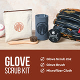 Baseball Glove Scrub Kit (3 pieces)