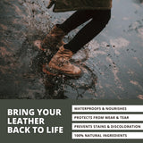 Premium Leather Boot Waterproofing Wax (2oz)