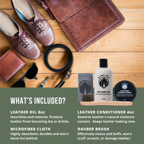 Leather Maintenance Kit