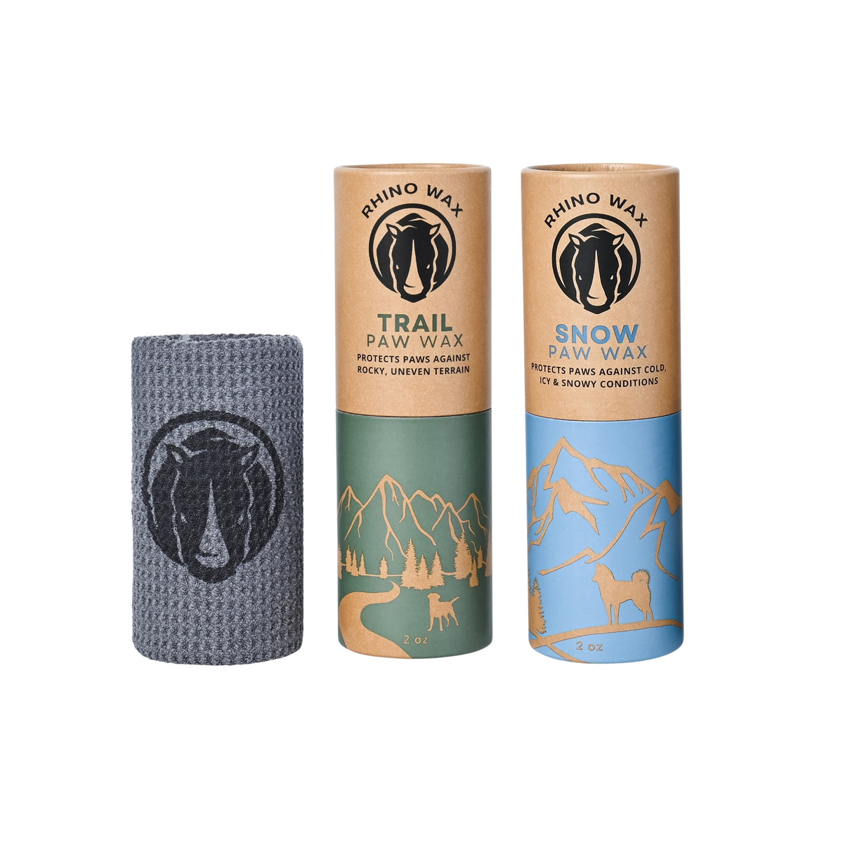 Fall and Winter Paw Pack - Protective Trail Wax and Snow Wax (2 pack)