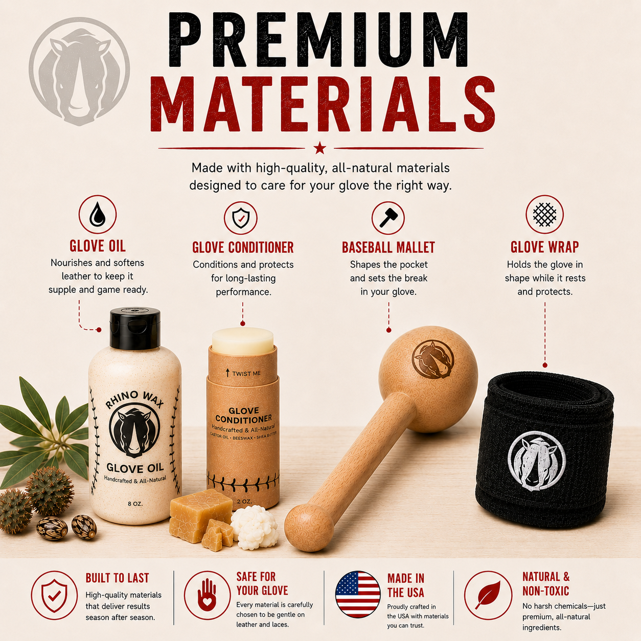 Baseball Glove Ultimate Break In Kit