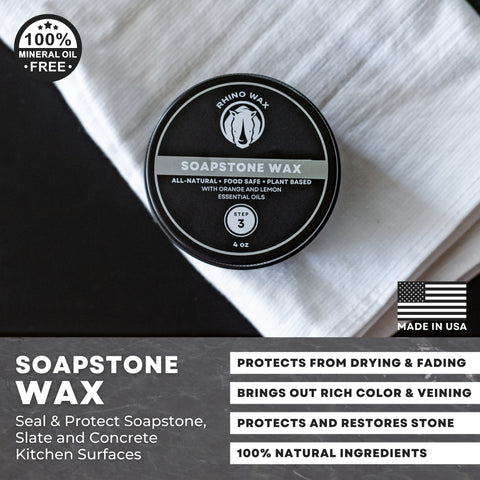 Soapstone Wax - 4oz