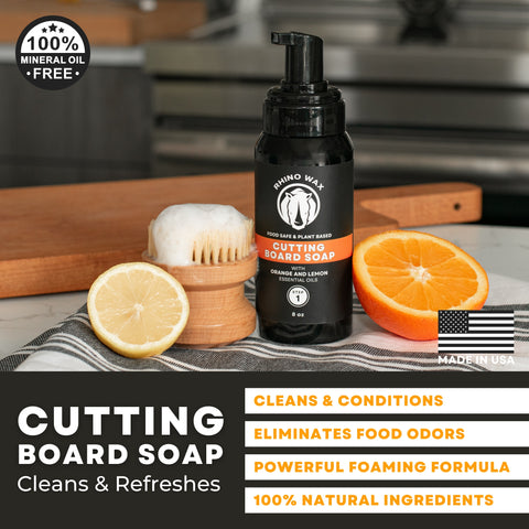 Cutting Board Foaming Soap - 8oz