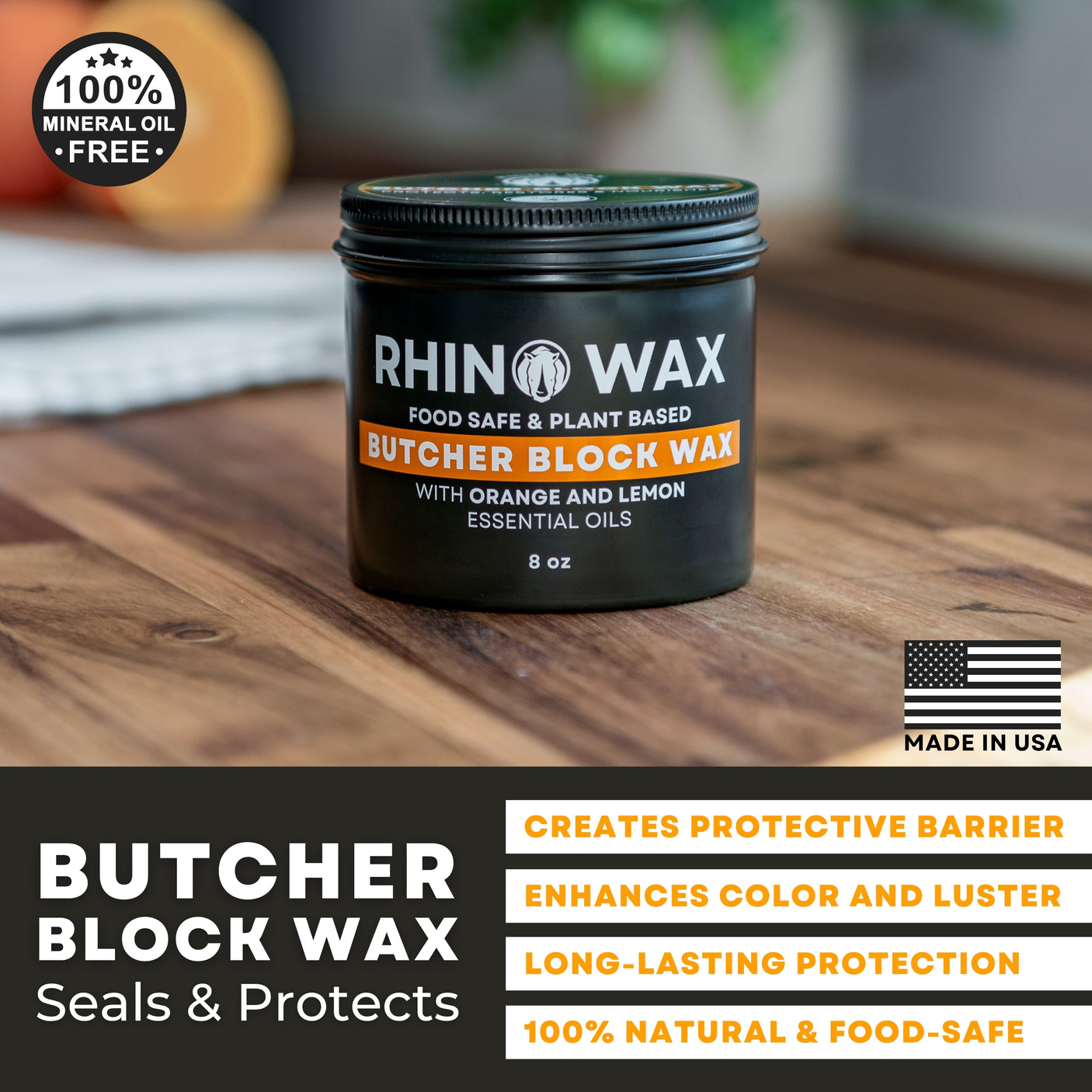 Butcher Block Wax - 8oz